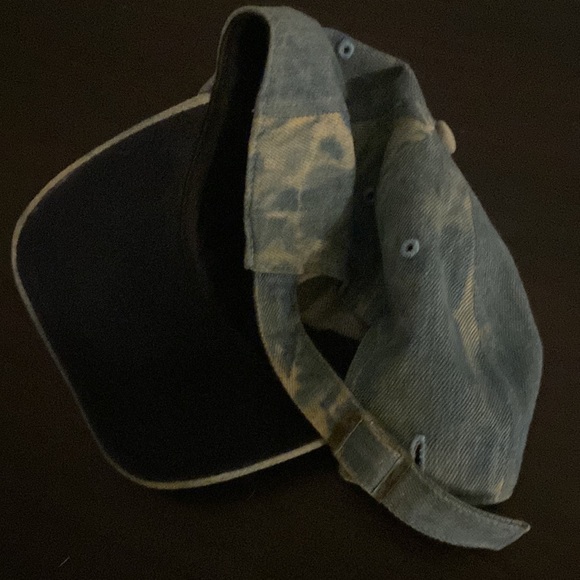 New York Yankees Jean Washed Dad Hat - Picture 2 of 2